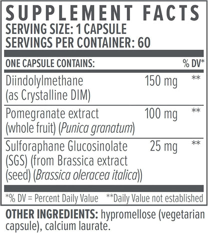 Biote Nutraceuticals - DIM SGS + - Hormone + Detox (60 Capsules)